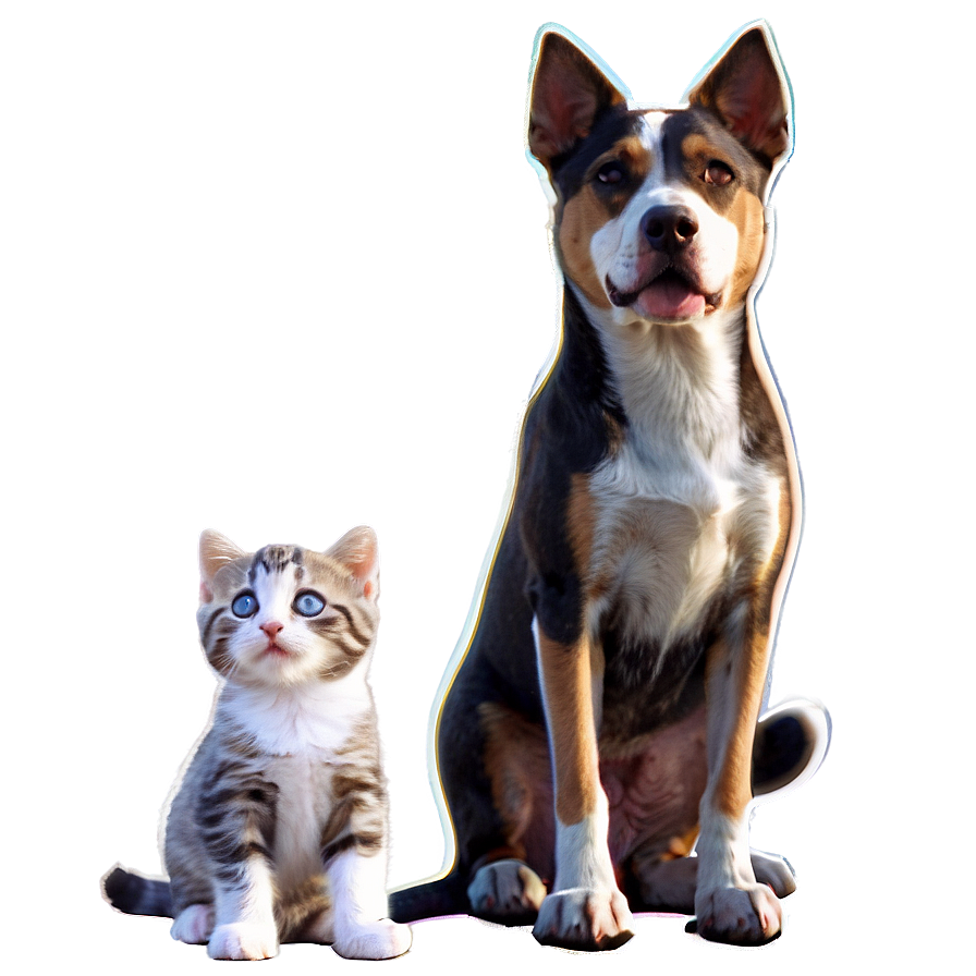 Animated Dog And Cat Png Hqx PNG image