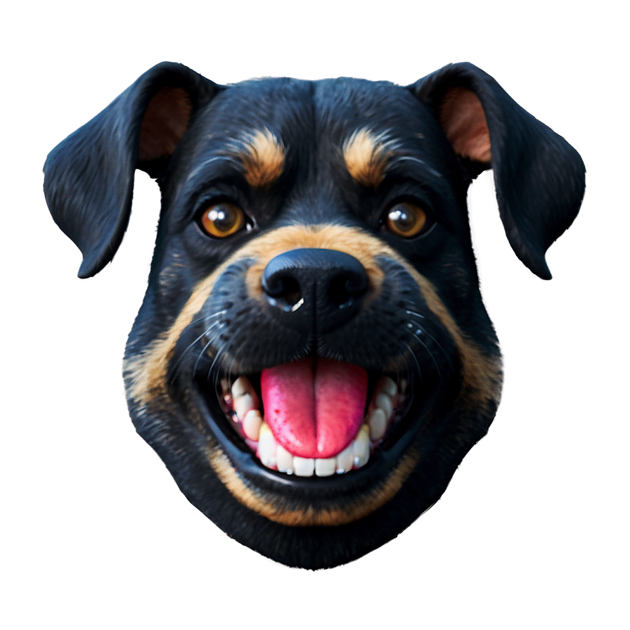 Animated Dog Face Emoji Png 06212024 PNG image