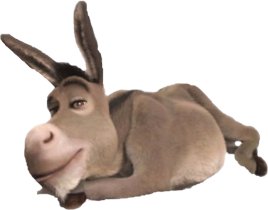 Animated Donkey Lying Down.png PNG image