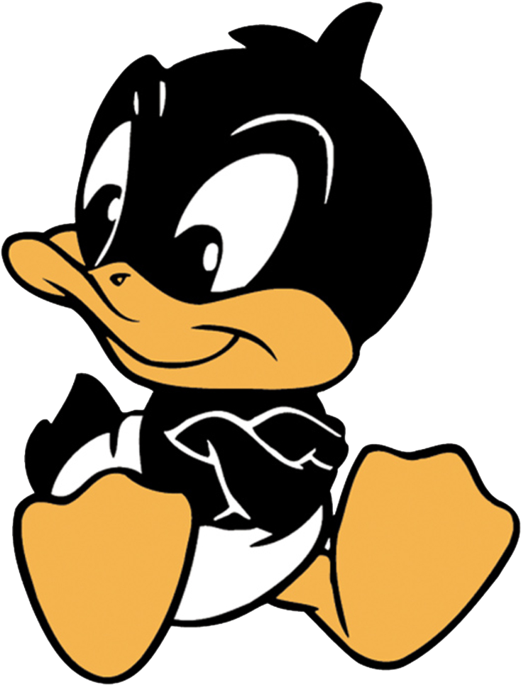 Animated Duck Character PNG image