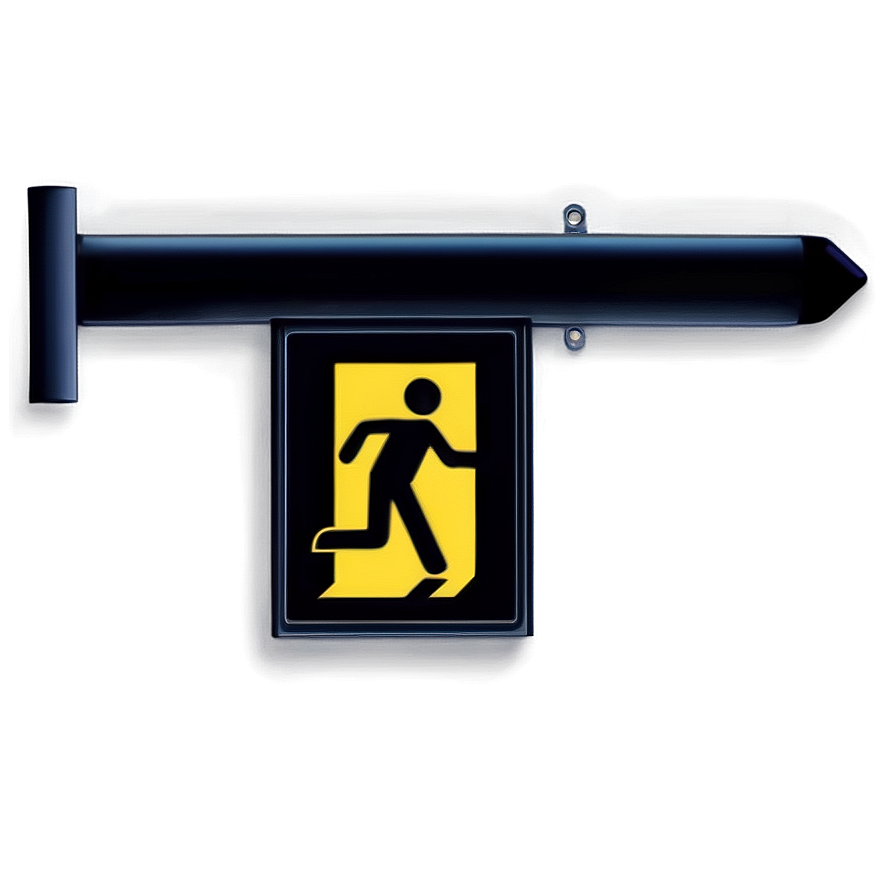 Animated Exit Sign Png 40 PNG image