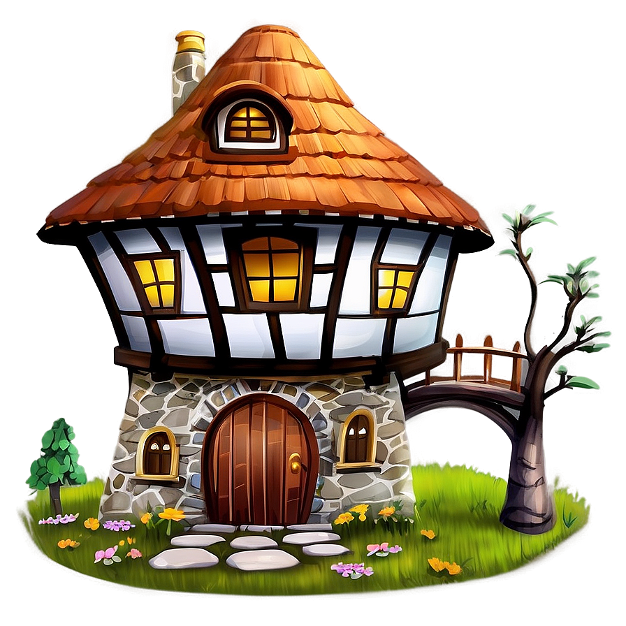 Animated Fairy Tale House Png 76 PNG image