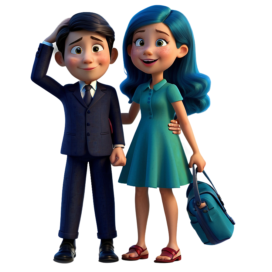 Animated Family Characters Png 15 PNG image