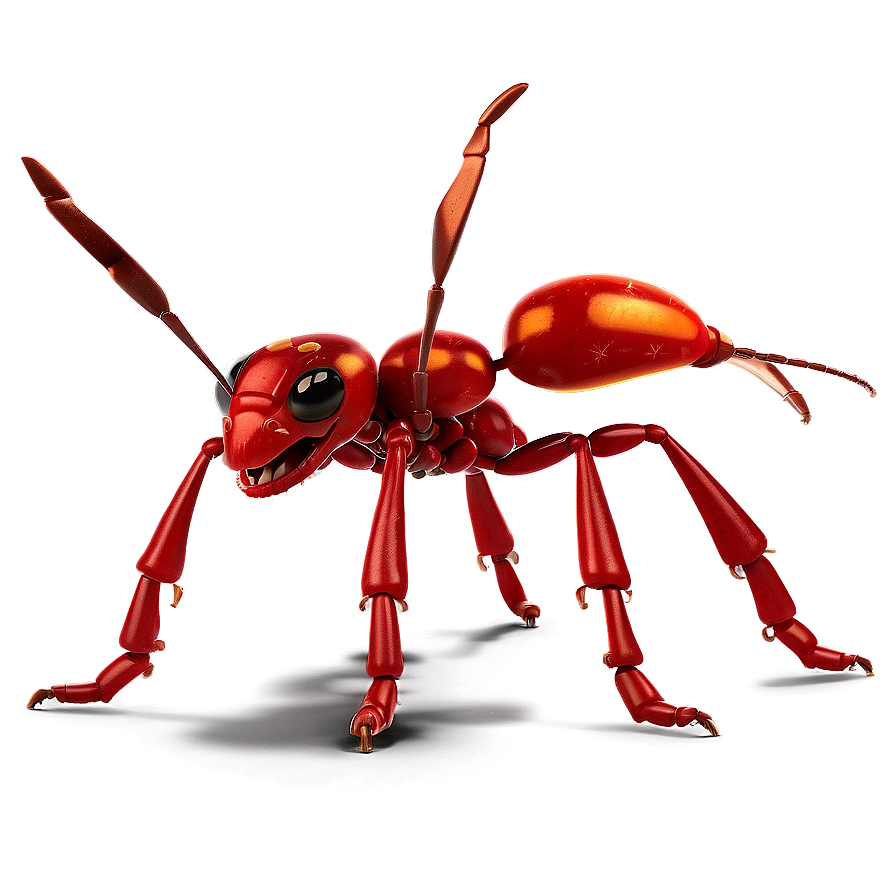 Animated Fire Ant Character Png 83 PNG image