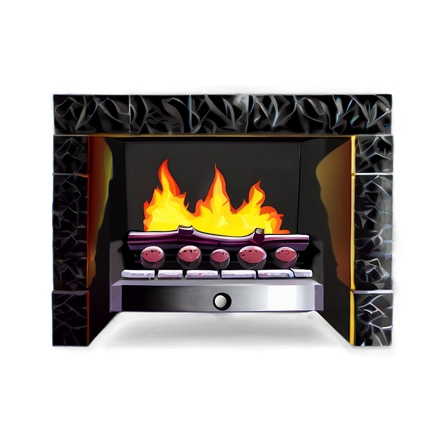 Animated Fireplace Cartoon Png Bme PNG image