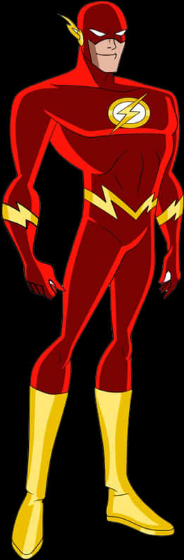 Animated Flash Character Standing PNG image