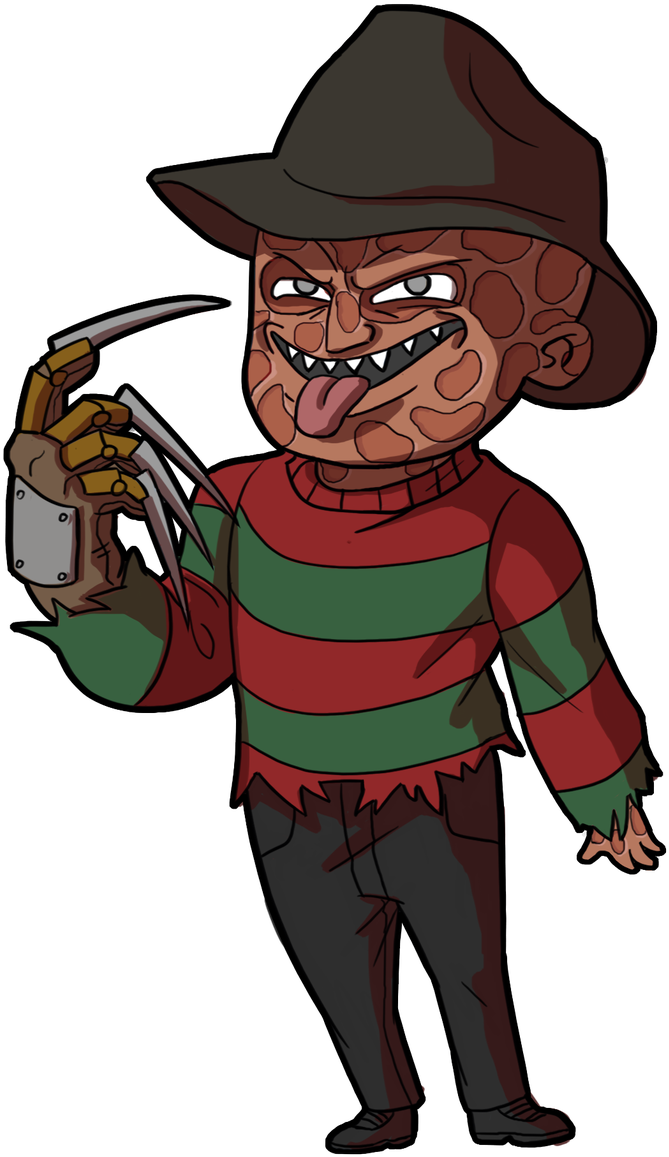 Animated Freddy Krueger Cartoon PNG image