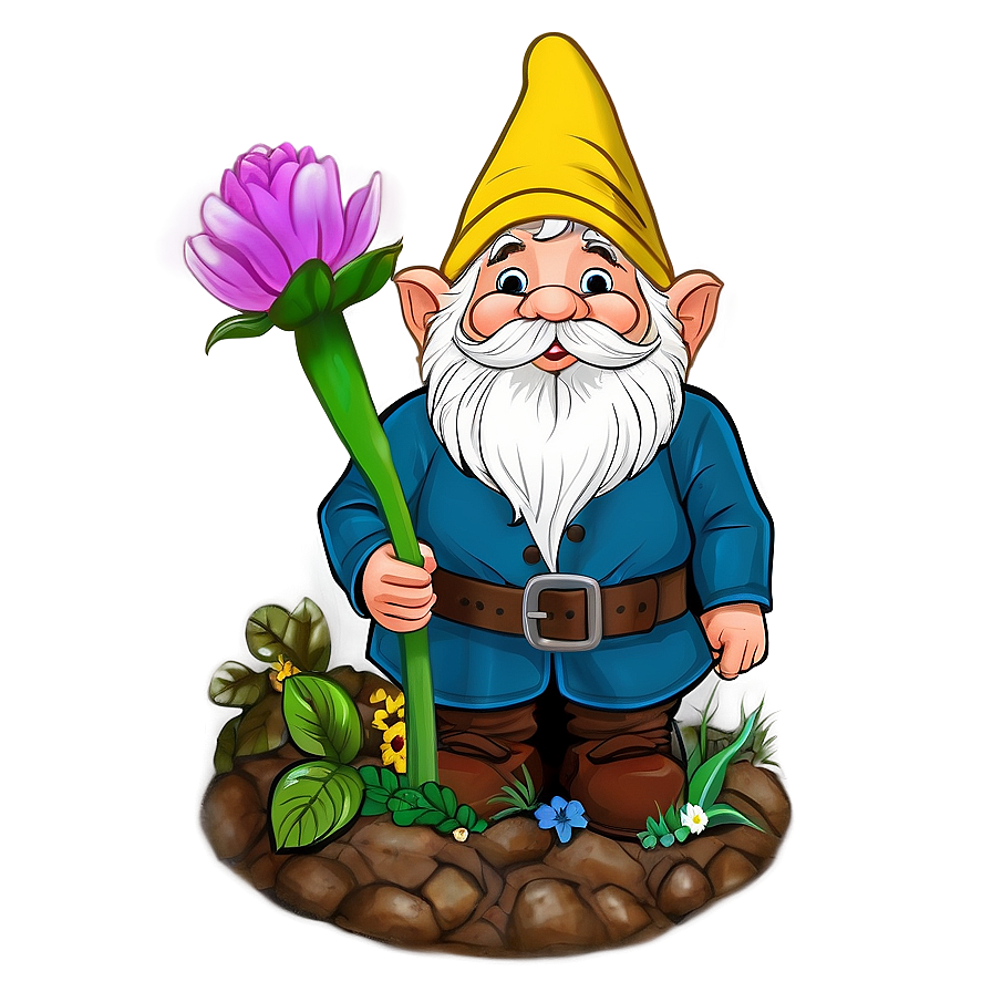 Animated Garden Gnome Png 06132024 PNG image