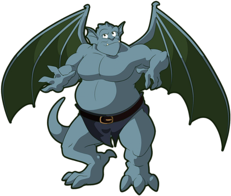 Animated Gargoyle Character PNG image