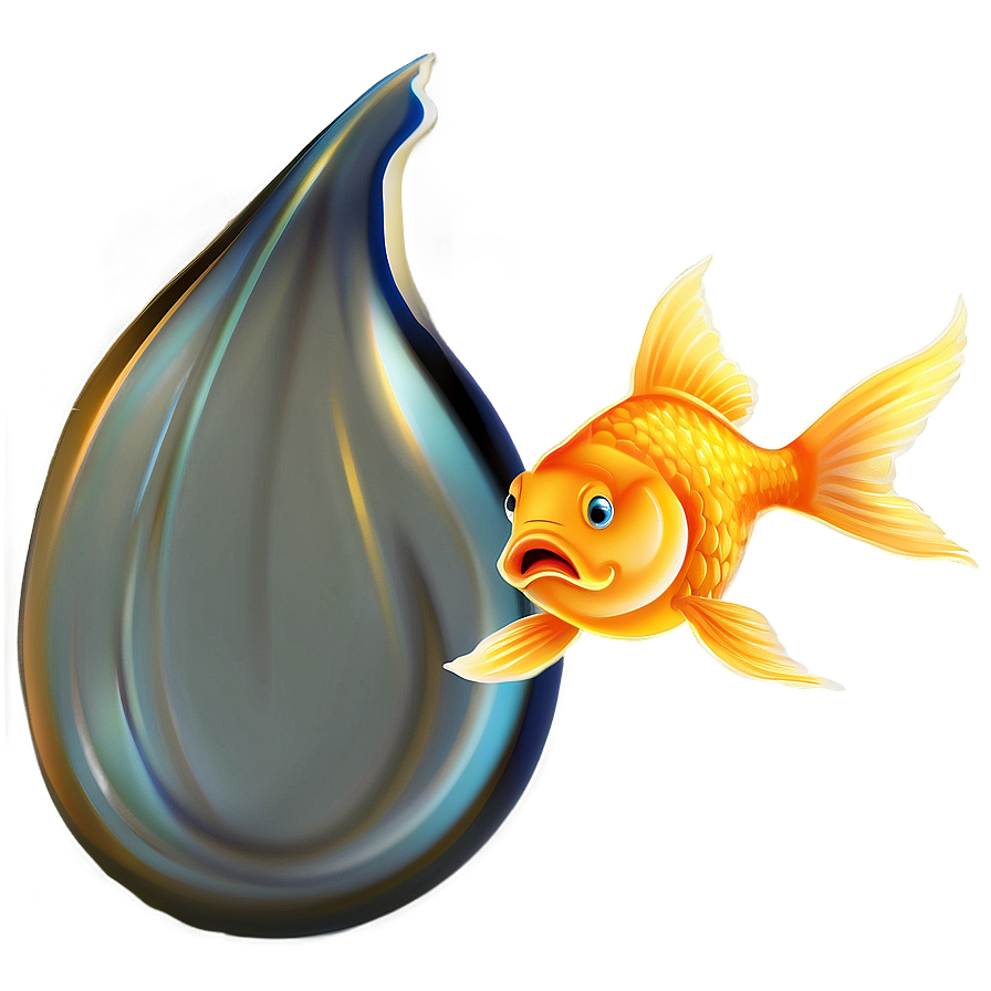 Animated Goldfish Png 05212024 PNG image