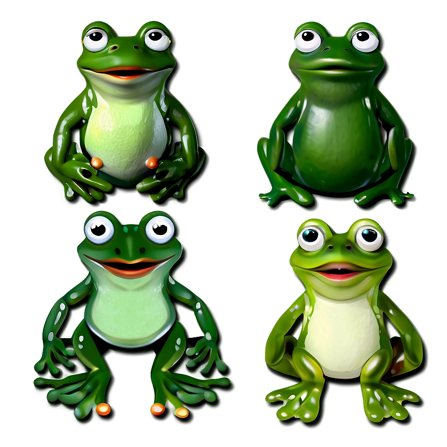 Animated Green Frog Png 50 PNG image