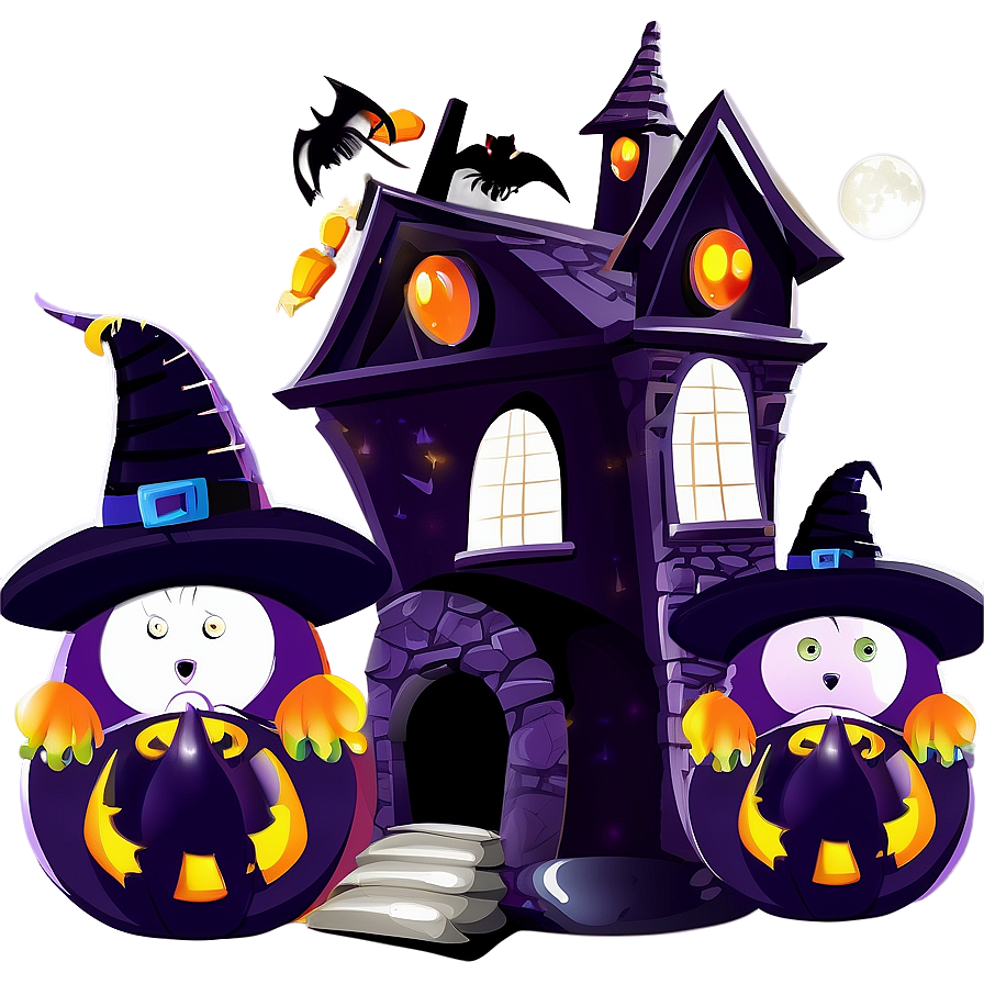 Animated Halloween Clipart Png Hvu PNG image