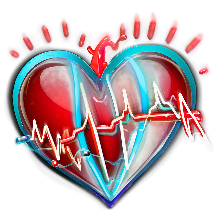 Animated Heart Pulse Png 06112024 PNG image