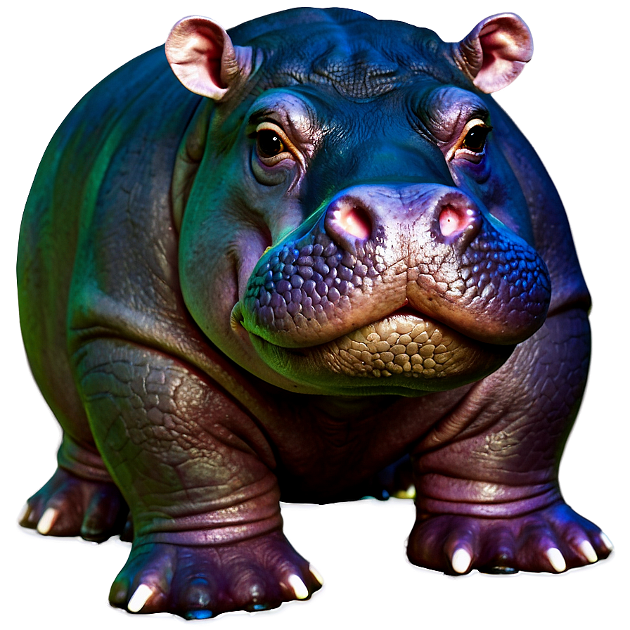 Animated Hippo Png 05242024 PNG image