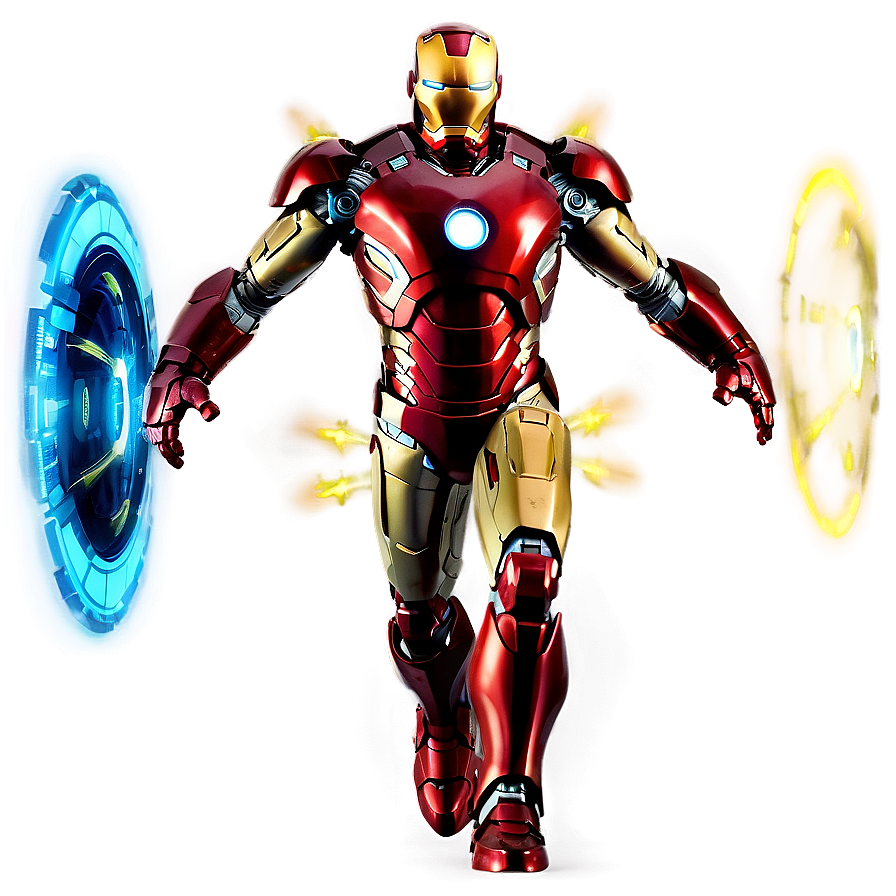 Animated Iron Man Reactor Png Mdo PNG image