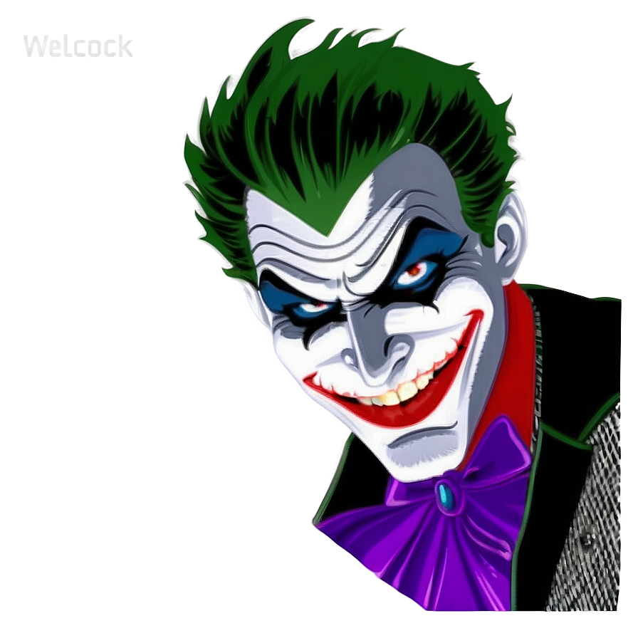 Animated Joker Grin Png Duw PNG image