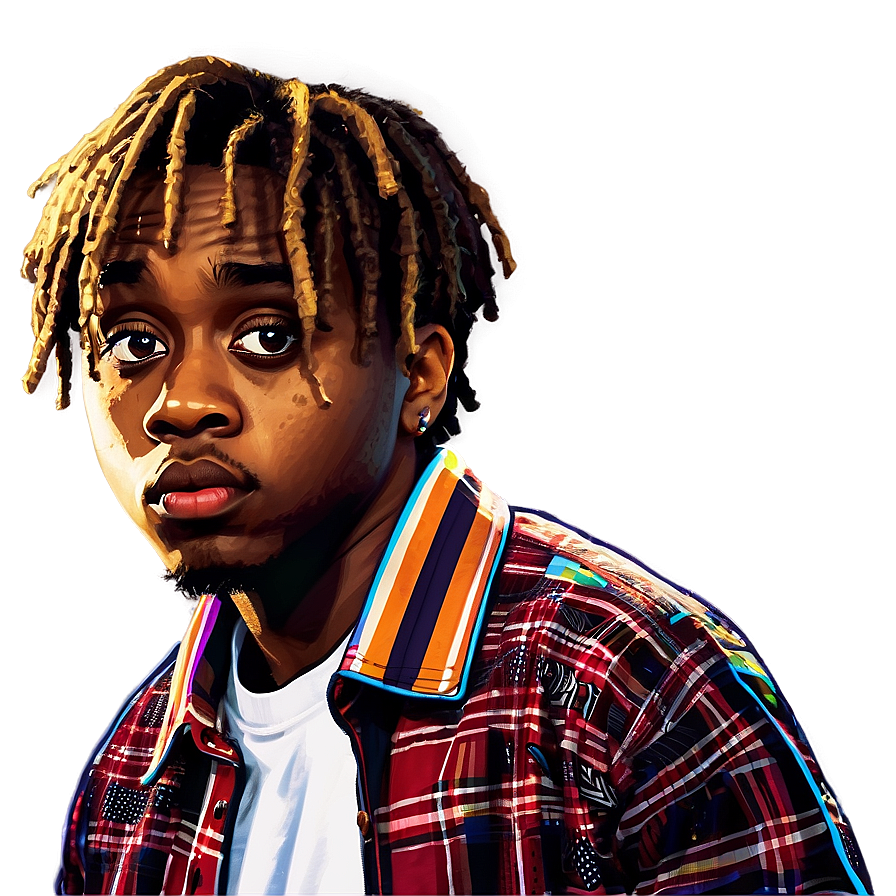 Animated Juice Wrld Character Png Cmo PNG image