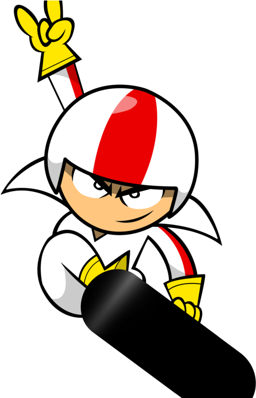 Animated Kick Character With Bomb.png PNG image