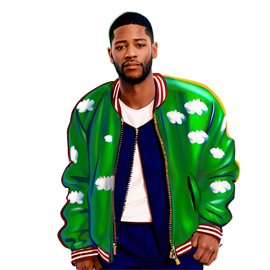 Animated Kid Cudi Character Png 06242024 PNG image