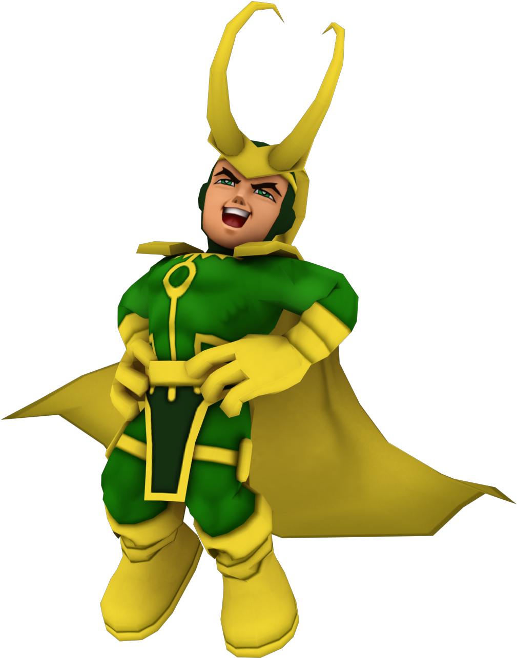 Animated Lokiin Classic Costume PNG image