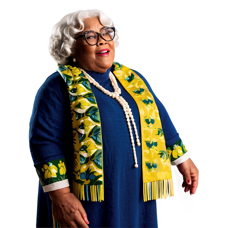 Animated Madea Character Png 06272024 PNG image