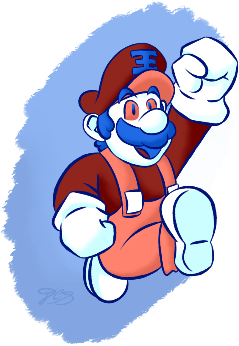 Animated Mario Celebration PNG image