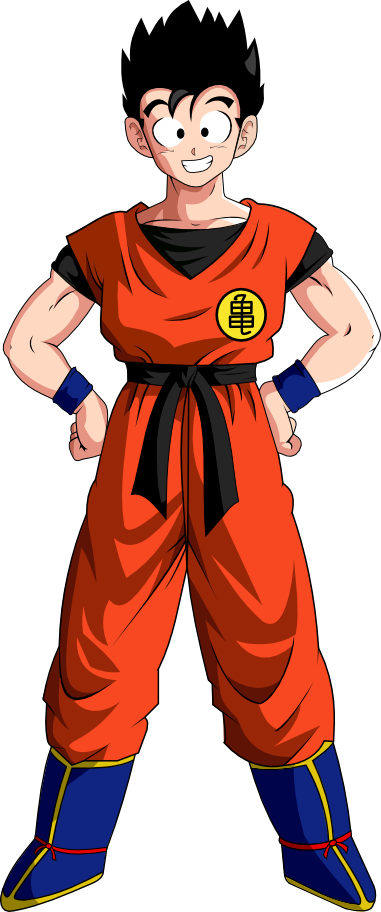 Animated Martial Artist Character PNG image