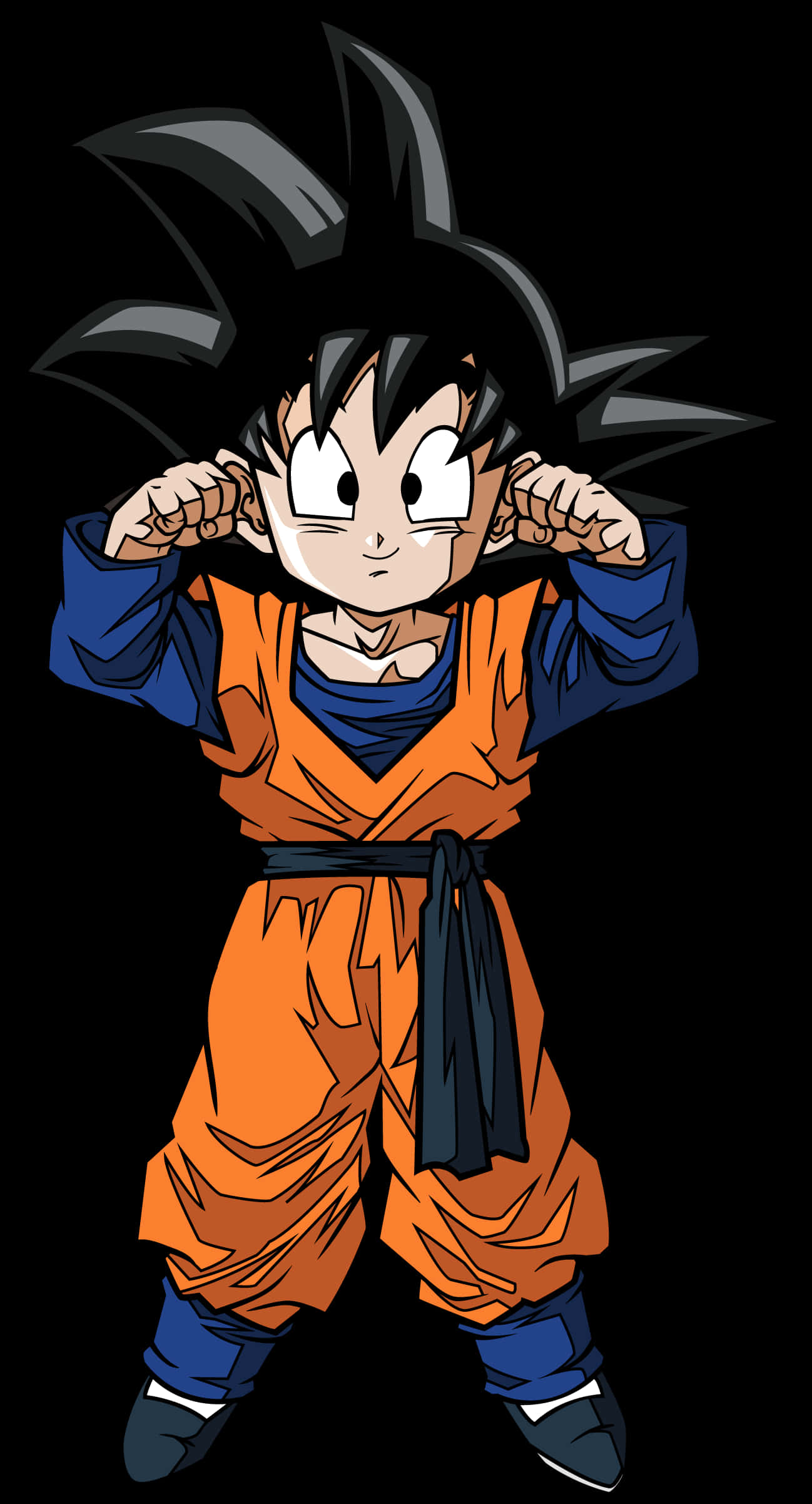 Animated_ Martial_ Artist_ Character PNG image