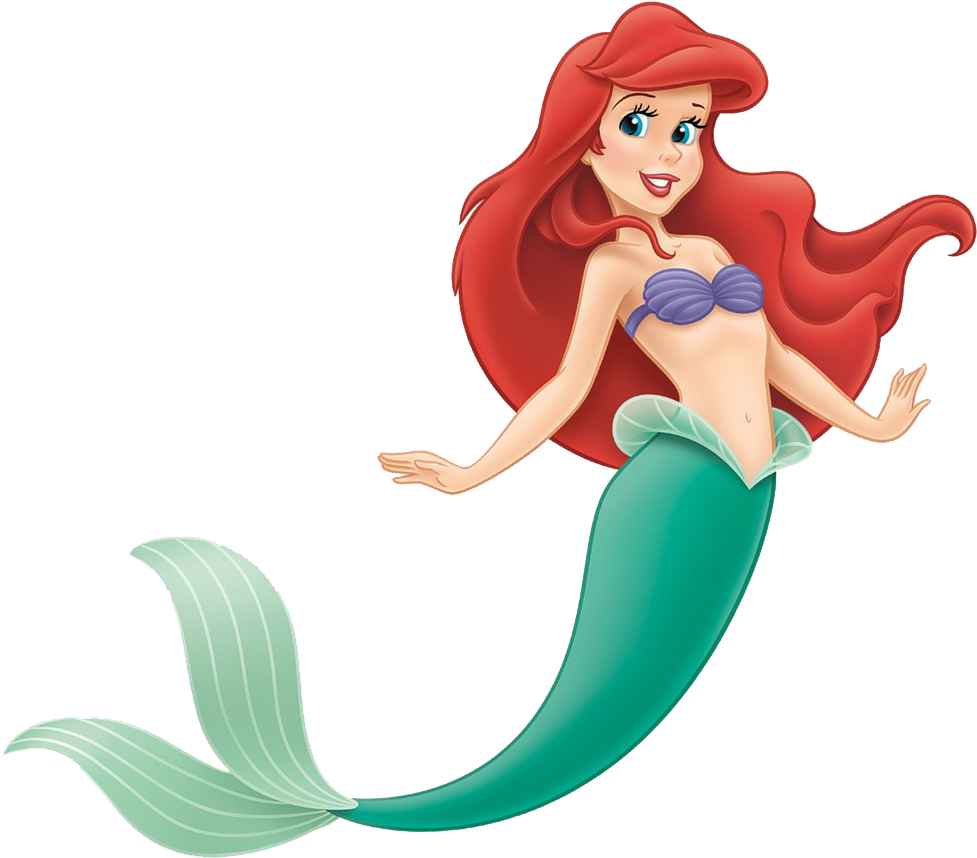 Animated Mermaid Character PNG image