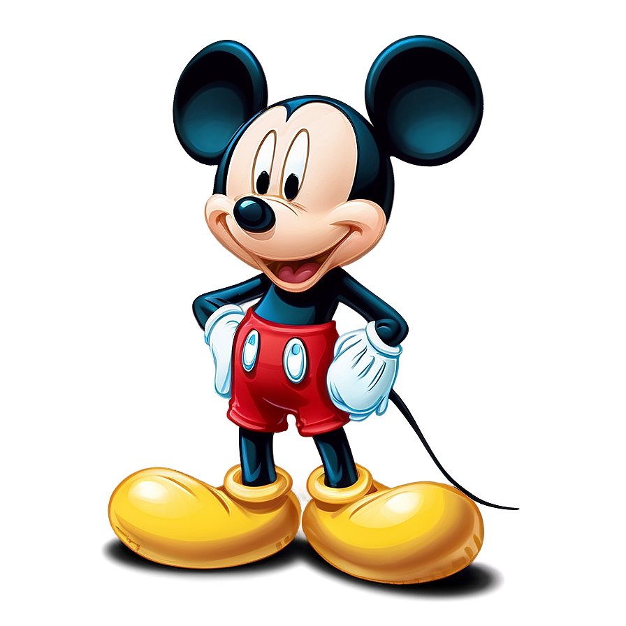 Animated Mickey Mouse Outline Png 48 PNG image