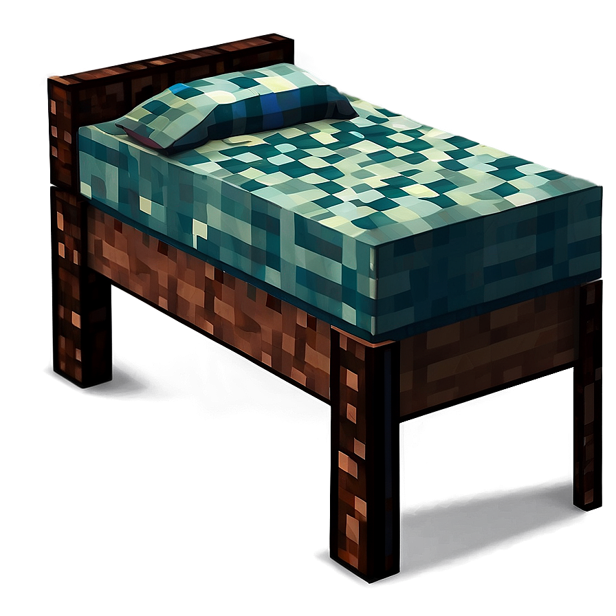 Animated Minecraft Bed Png Rsh47 PNG image