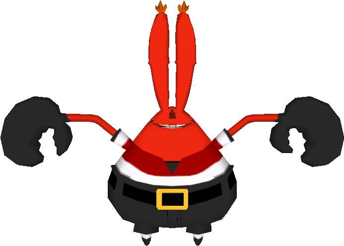 Animated Mr Krabs Character PNG image