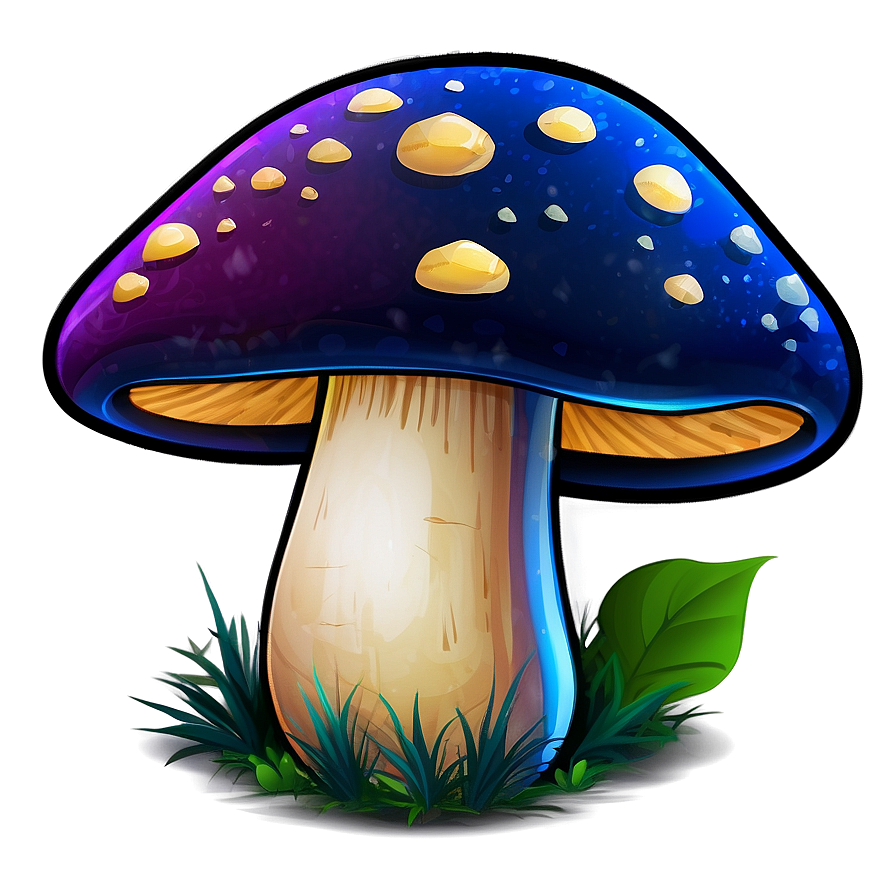 Animated Mushroom Cartoon Png 06272024 PNG image