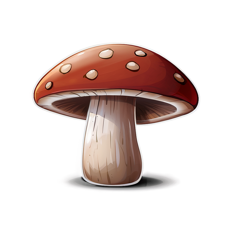 Animated Mushroom Cartoon Png Tcx39 PNG image