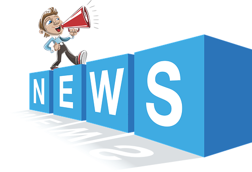 Animated News Announcer PNG image