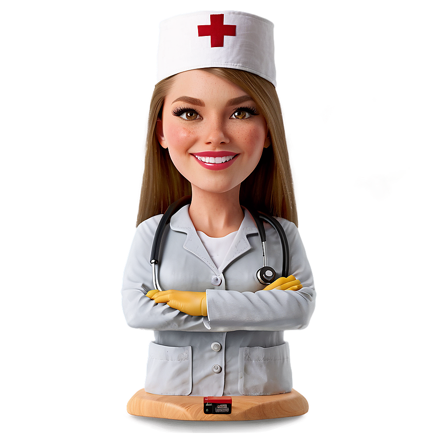 Animated Nurse Hat Png 06132024 PNG image