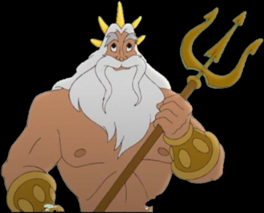 Animated_ Ocean_ King_with_ Trident.jpg PNG image