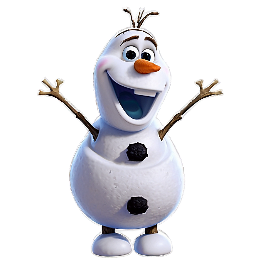 Animated Olaf Figure Png 34 PNG image