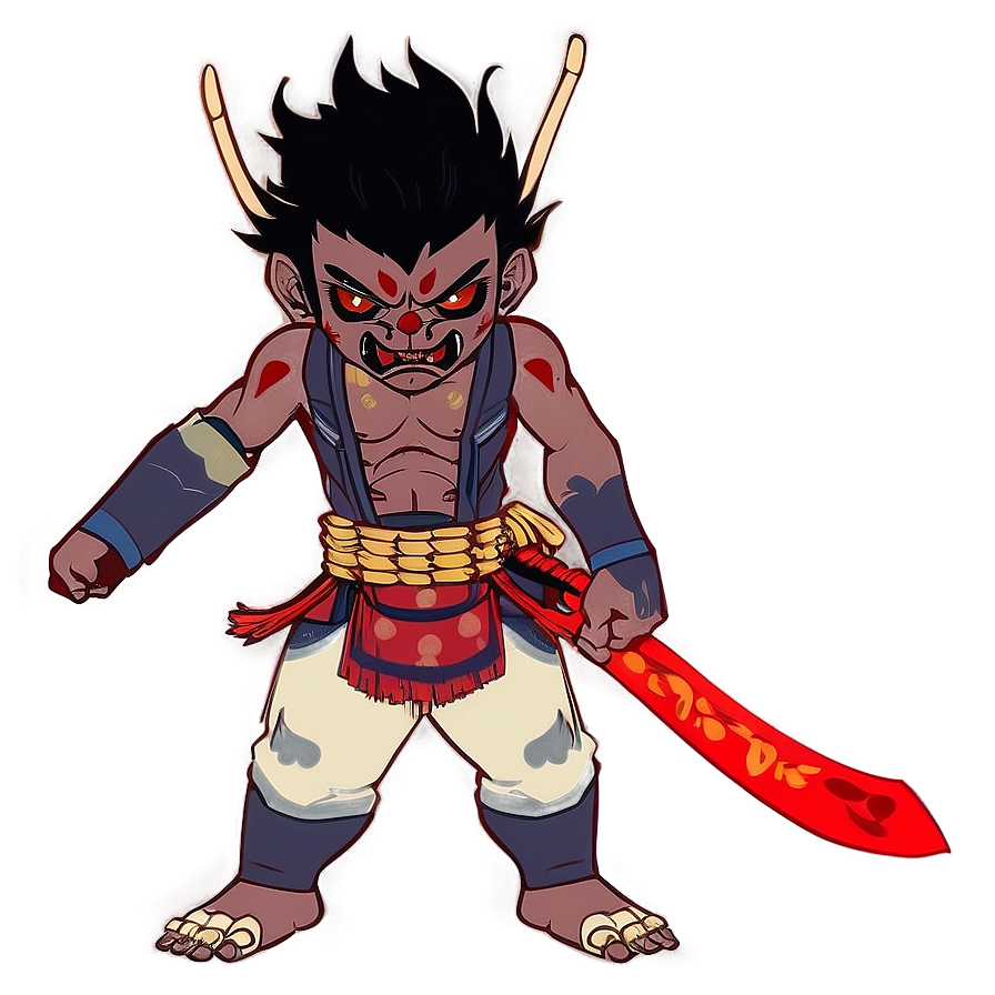 Animated Oni Character Png Tsf92 PNG image