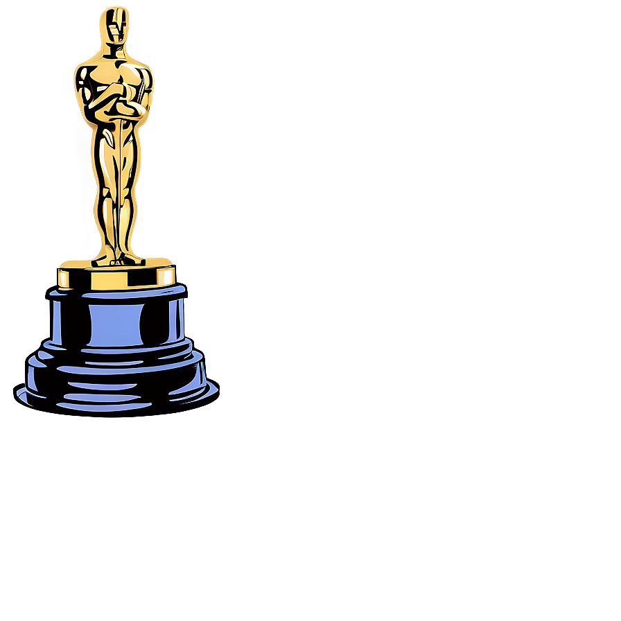 Animated Oscar Award Png 10 PNG image