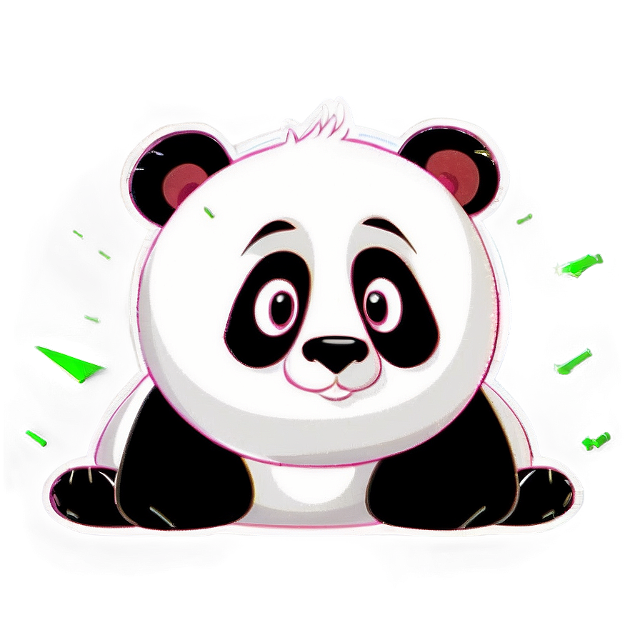 Animated Panda Character Png Eio PNG image