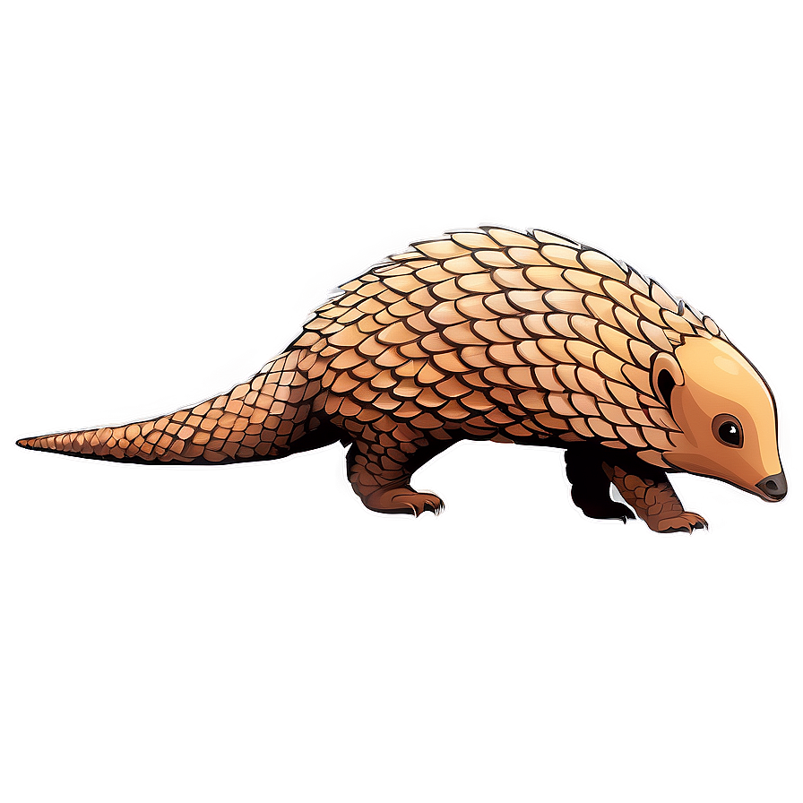 Animated Pangolin Clipart Png Pan16 PNG image