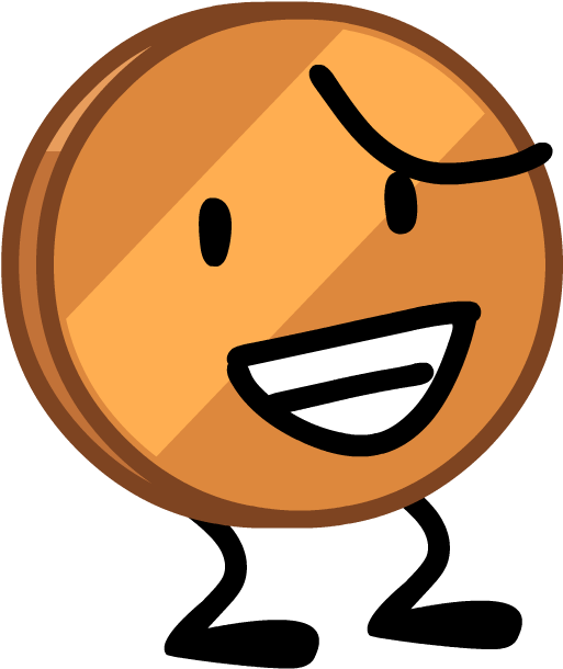Animated Penny Character Smiling PNG image