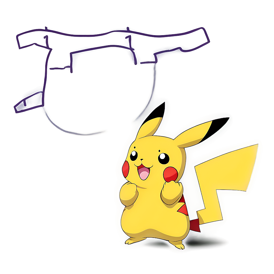 Animated Pikachu Transparent Png 40 PNG image