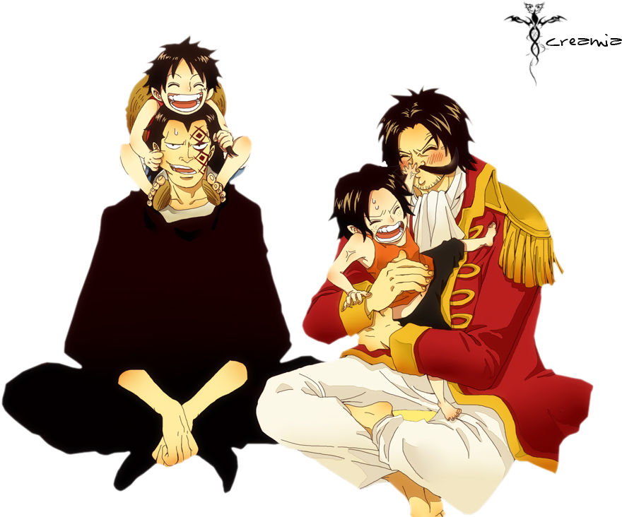 Animated_ Pirate_ Family_ Portrait PNG image