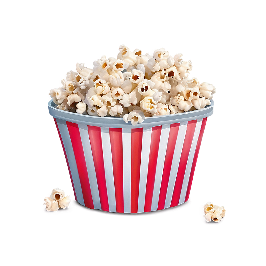 Animated Popcorn Bucket Character Png 28 PNG image