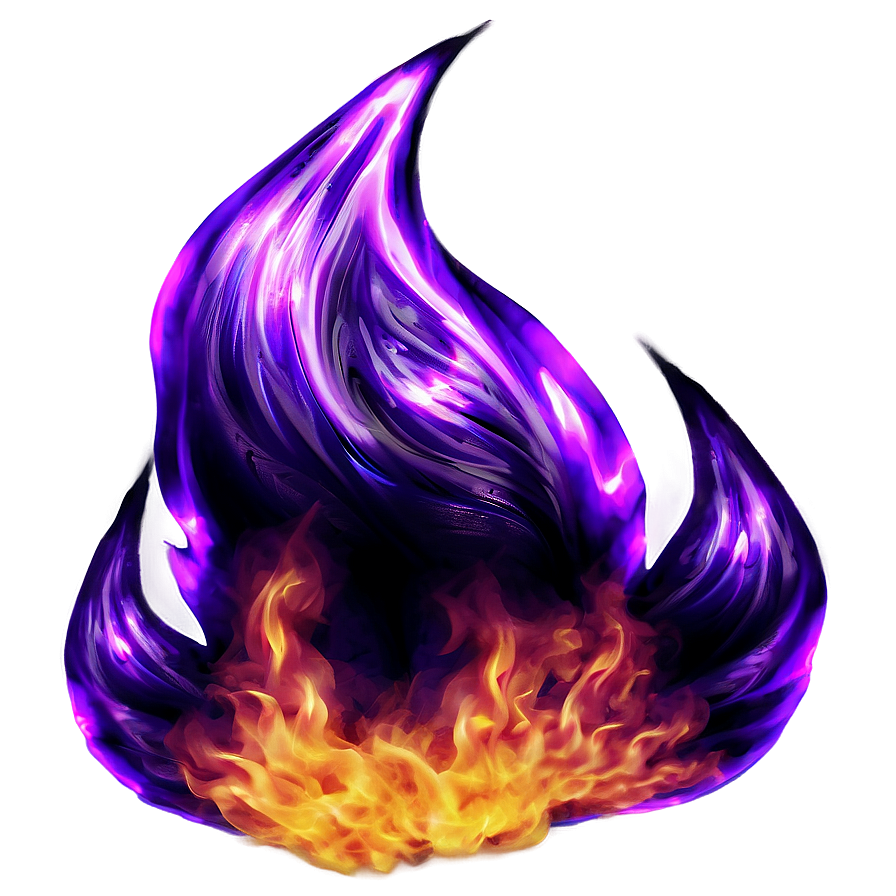 Animated Purple Fire Png 06252024 PNG image