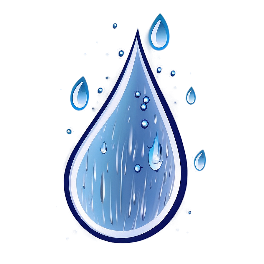 Animated Rain Drop Png 06212024 PNG image