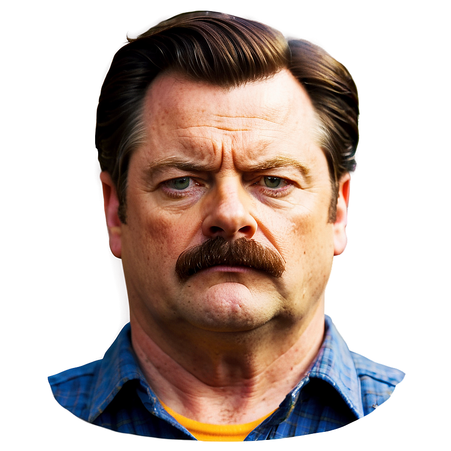 Animated Ron Swanson Png 63 PNG image