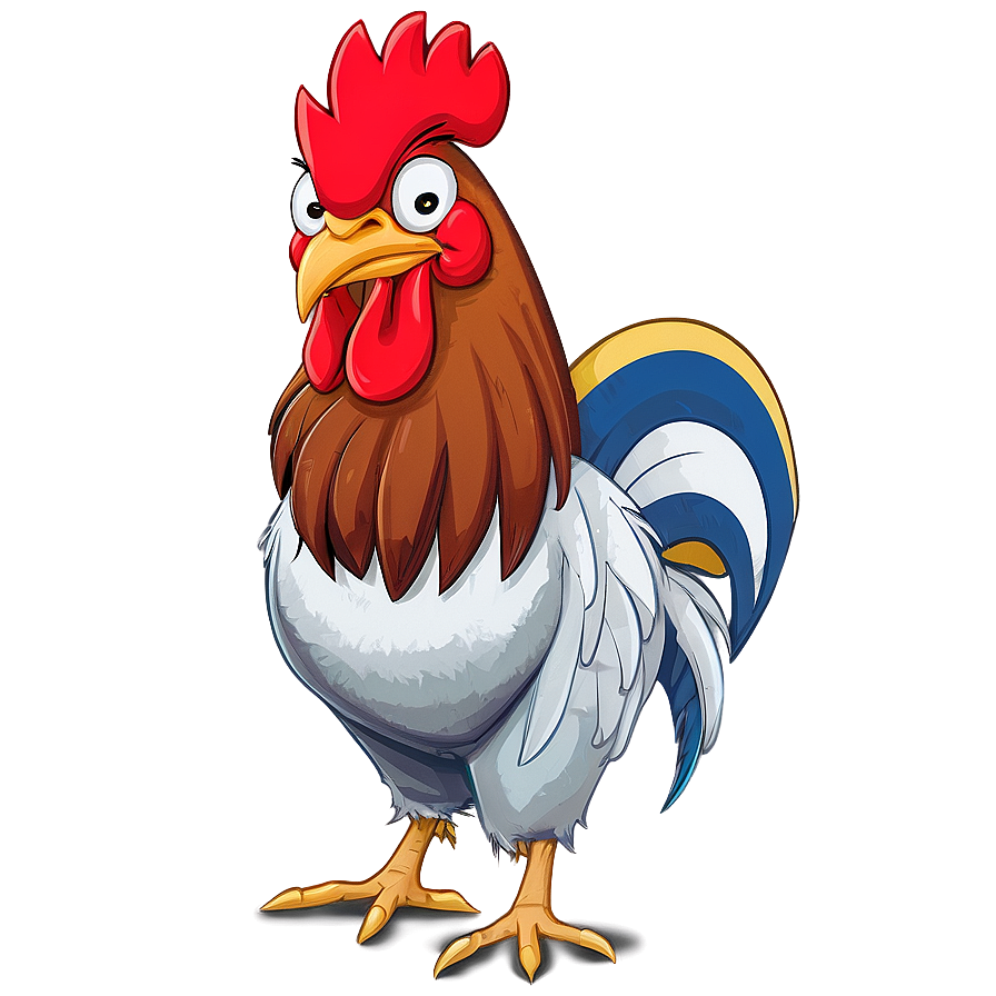 Animated Rooster Character Png 92 PNG image